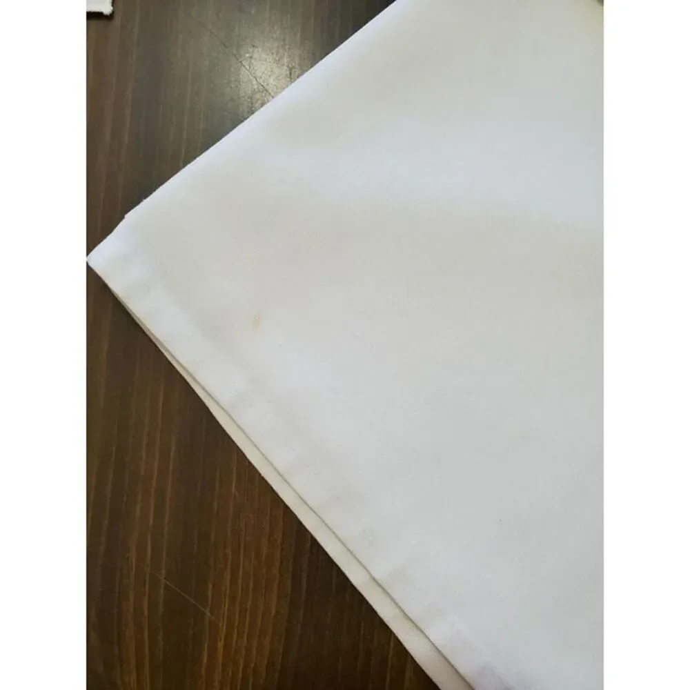 Cloth Napkins Set of 4 White 19.5